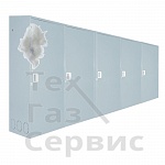 Шкаф для десяти пропановых газовых баллонов 50л ШС-10